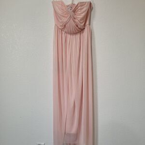 David's Bridal bridesmaids gown